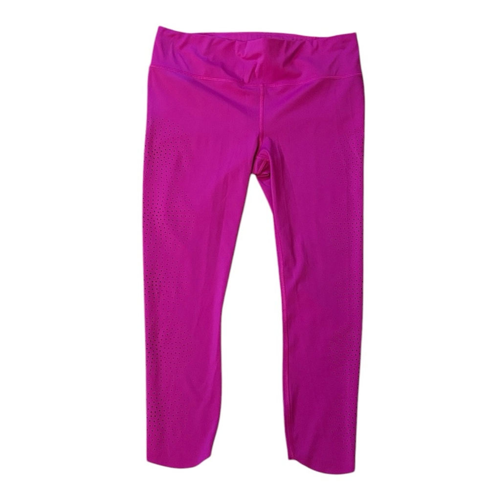 Athleta Pink Ankle Leggings Work Out Running‎ Gym Size M